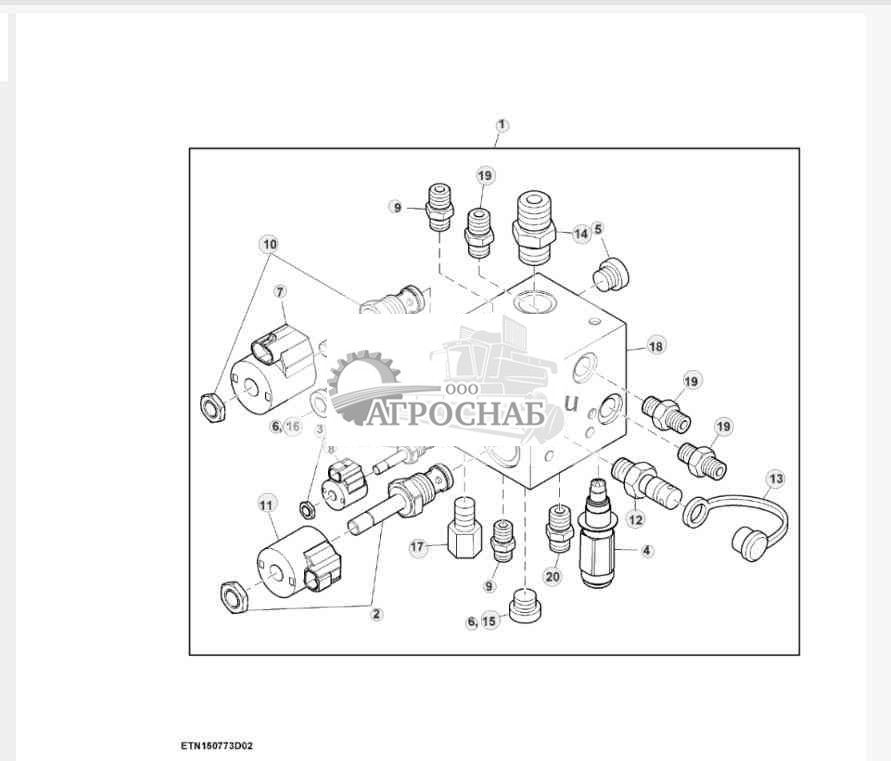 Компоненты соленоидного клапана 